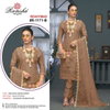 R 1171 Nx Ramsha Organza Pakistani Readymade Suits Wholesalers In Surat
